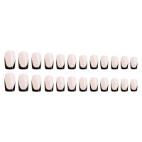 24 Uñas Cortas Cuadradas Falsas + 1 Archivo De Uñas + 1 Pieza De Pegamento De Gel QHW900 Kit De Uñas Postizas De ABS - details 9