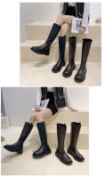 Nuevas Botas De Locomotora Versátiles Para Mujer, Botas Finas De Suela Gruesa - details 6
