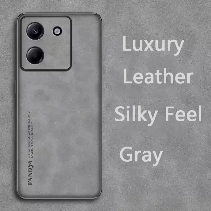 Funda de teléfono de cuero retro Xiaomi Poco M7 Pro 5G, cubierta protectora a prueba de golpes para prevención de caídas - 1