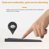 2.4G Bluetooth Number Pad Ultra-thin Wireless Numpad USB Rechargeable Numeric Keypad for IOS Android Window Digital Keyboard - details 4