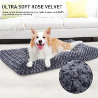 Cama de felpa suave y lavable para perro, cama esponjosa y transpirable para mascotas pequeñas y medianas - details 5