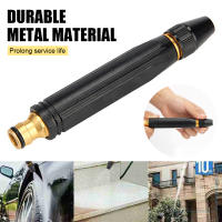Pistola de agua para lavado de coches boquilla recta de aleación de aluminio boquilla ajustable para manguera de jardín pieza de pulverización de limpieza de coche multiusos - details 3