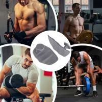 1 par de empuñaduras ergonómicas para levantamiento de pesas, guantes antideslizantes en forma de panal para entrenamiento, guantes de gimnasio, empuñaduras de palma de silicona suave - details 6