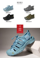 Sandalias de bolsillo con suela ligera para exteriores, de gran tamaño, sandalias de senderismo de verano para mujer, zapatos de playa para hombre - details 5