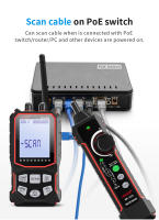 Noyafa-probador de Cable de red NF-918S, rastreador de Cable con pantalla LCD, comprobador PoE, medidor de potencia óptica, localizador Visual de fallos, herramientas de red - details 4