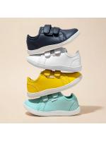 Zapatos descalzos para niños y niñas, zapatillas minimalistas con punta ancha, zapatos ligeros de cuero Artificial con gancho - details 2