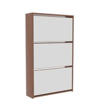 Inicio Descuento Armario Zapatero con 2 cajones para organizar y almacenar Zapatos, de la Marca, Mueble de Madera con cajones, Madera de Nogal - details 13
