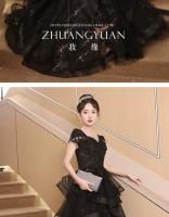 Vestido de Banquete Nocturno de Lujo Ligero Estilo Francés de Alta Gama Moda Femenina 2025 - details 12