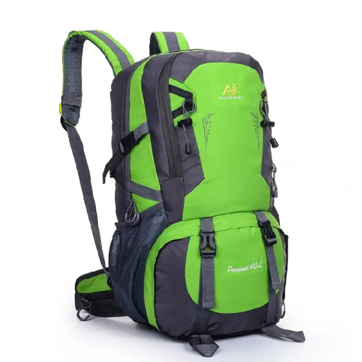 Mochila de viaje impermeable de 40L para senderismo gran capacidad deporte al aire libre para camping excursionista bolsa estudiante universitaria para niñas y niños - 1