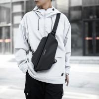 Bolso cruzado multifuncional Simple para hombre, bolso de hombro impermeable de gran capacidad, monedero, riñonera, Unisex - details 10