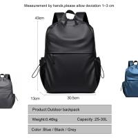 Mochila de Viaje Impermeable de Alta Capacidad para Hombres Mochila Universitaria a la Moda para Portátil de Computadora - details 2
