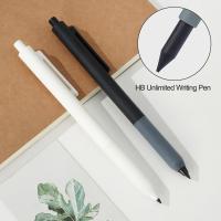 Bolígrafo de escritura ilimitada, herramienta de pintura de boceto, sin tinta, lápiz eterno, papelería escolar amigable, diseño de prensa HB - details 1