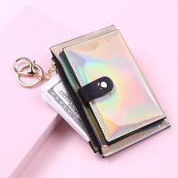 Cartera de mujer con cremallera billetera láser de moda monedero de cuero mini bolsa de tarjetas dangerous goods normales - details 11