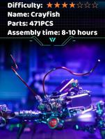 471 Uds. Conjunto de bloques magnéticos 3D de cangrejo modelo de metal DIY rompecabezas hecho a mano escorpión regalo de alta precisión - details 1