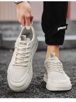 Zapatos Deportivos de Malla Transpirable para Hombres en Verano 2025 Zapatos Blancos Versátiles para Estudiantes para Deportes y Ocio - details 6