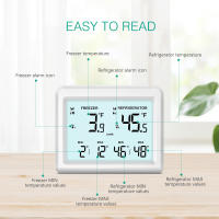 ORIA-termómetro Digital inalámbrico para refrigerador, Monitor de temperatura, 2 sensores - details 2