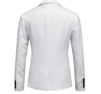 Chaqueta de traje para hombre, abrigo deportivo ajustado - details 2