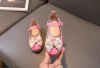 Zapatos planos de cuero para niñas pequeñas, zapatillas clásicas de princesa con lazo, a la moda, para primavera y verano, 2024 - details 10