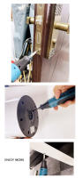 Set de Herramientas Eléctricas Sin Cable Con Destornilladores Y Fresadora Con Recambiable Pluma Batería Recargable Mantenimiento - details 4