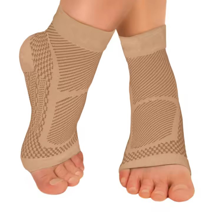 Soporte de Tobillo Deportivo 2PCS Almohadillas de Archillo para Alivio de Tendinitis y Plantar Fasciitis Reducción de Hinchazón - 1