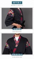 Estilo japonés Chef Sushi restaurante Kimono trabajadores masculinos y femeninos ropa de trabajo Izakaya barbacoa traje de Chef de autoservicio - details 5