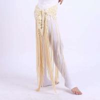 Ropa de baile de mezclilla hecha a mano para mujer, borla, cinturón de crochet triangular, danza del vientre, pañuelo de cadera ENCE - details 10