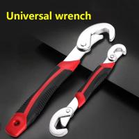 Llave extractora de tornillos de acero con alto contenido de carbono, llave automática rápida antideslizante multifuncional, llave de tubo ajustable duradera - details 1