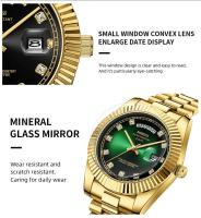 Reloj NIBOSI de lujo Premium para Hombre, Reloj de pulsera con fecha semanal, Reloj luminoso resistente al agua, relojes de cuarzo informales de acero inoxidable para Hombre, Reloj para Hombre - details 16