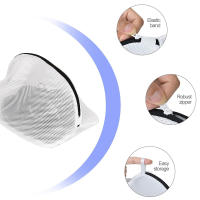 Bolsa de lavandería de malla para lavadora, organizador de lavado de botas, bolsas de redes con cremallera, engrosamiento de zapatos protector, herramienta de secado al aire - details 3