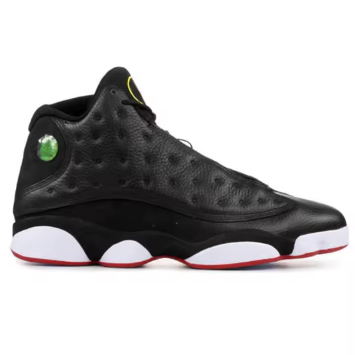 Zapatos de los hombres zapatos deportivos zapatos de baloncesto negro y blanco rojo 13S amor y luz zapatos 40-46 - 1