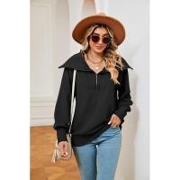 Sudadera con capucha de mujer de manga larga de moda de invierno con - details 3
