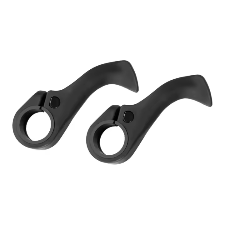 Extremos de barra de bicicleta ergonómicos, empuñaduras de pulgar para manillar interno de bicicleta de montaña - 1