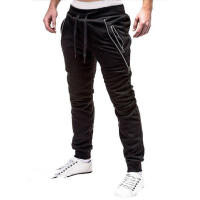 Pantalones deportivos para hombre, pantalones cansados ​​con encaje, de moda, nuevo estilo - details 7