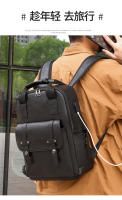 Nueva mochila universal para hombre, resistente a la suciedad, para estudiantes, tendencia de moda, ocio, gran capacidad, bolsa para ordenador, mochila de viaje - details 10