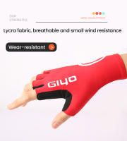 Giyo-guantes cortos de ciclismo sin dedos, manoplas antideslizantes de tela de LICRA para bicicleta de montaña y carretera, guantes de medio dedo para carreras deportivas - details 3