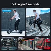 IScooter i9S-patinete eléctrico plegable para adultos, patinete eléctrico de 30 KM/H, patinete eléctrico de 500W, patinete de 36V y 10Ah - details 8