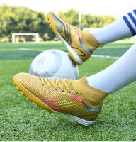 Botas de fútbol de alta calidad para hombre, zapatos de fútbol antideslizantes FG/TF, zapatos de entrenamiento resistentes al desgaste, botines de fútbol al aire libre para niño - details 26