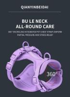 Juego arnés perros, chaleco sin tirones, arnés, Collar correa impermeable de PVC para perros pequeños, medianos y grandes - details 5