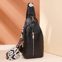 Riñonera de cuero PU para mujer, bolso de pecho sencillo de estilo bohemio para mujer, bolso de hombro deportivo Retro occidental de gran capacidad para ciclismo - details 30