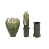 Batidor de Matcha de resina reutilizable, mezclador tradicional apto para lavavajillas, preparación de polvo de té verde - details 12