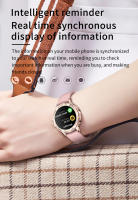 Reloj Inteligente para Mujeres Pantalla Táctil Completa 1.2inch Bluetooth Respuesta Llamada Whatsapp Notificación Smartwatch para Android iPhone Material de la Carcasa Aleación Forma Redonda Resolución de Pantalla 240*240 - details 6