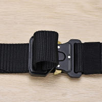 Cinturón táctico para hombre para caza al aire libre, cinturón multifuncional para combate y supervivencia, cinturón deportivo de nailon de lona de alta calidad para hombre - details 5