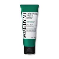 SOME BY MI AHA BHA PHA Espuma transparente para acné milagrosa de 30 días – 3.38 oz, 100 ml – Limpiador con ácido salicílico para exfoliación y control de sebo – Jabón facial suave para acné para una piel suave y clara - Cuidado de la piel coreano - details 0