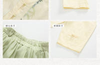 Conjunto nacional antiguo Hanfu para niños, nuevo disfraz de rendimiento de alta gama Tang chino para niñas de estilo primavera y otoño - details 0