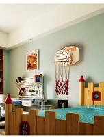 Lámpara de aplique de baloncesto para habitación de bebé, decoración creativa para dormitorio de niños, luz Led para pared - details 2