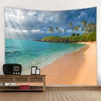 Tapiz de playa Tropical nórdico, Mandala colgante de pared Hippie, decoración de dormitorio, tapiz psicodélico, tapiz bohemio, 6 tamaños - details 10