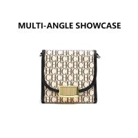 CH-bandolera compacta de marca exquisita para mujer, bolso con cadena con estampado de letras, diseño de nicho ligero, mochila de lujo elegante de alta gama - details 3