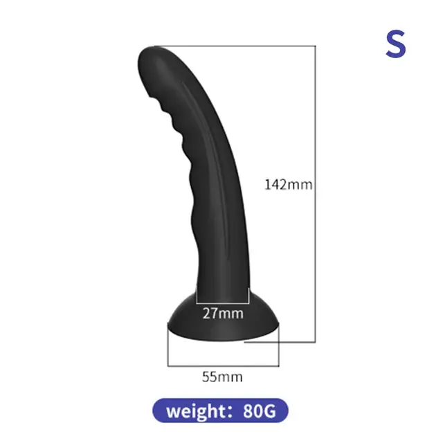 Consolador de tapón Anal con ventosa fuerte, masajeador de próstata, productos para adultos, herramienta de masturbación femenina, Juguetes sexuales para pareja - 1