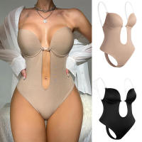 Body moldeador de cuerpo completo para mujer, sin espalda, control de barriga, ropa interior invisible - details 1
