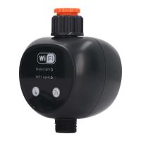 Temporizador de aspersor de césped y jardín negro, Control remoto inalámbrico, controlador de riego automático inteligente - details 5